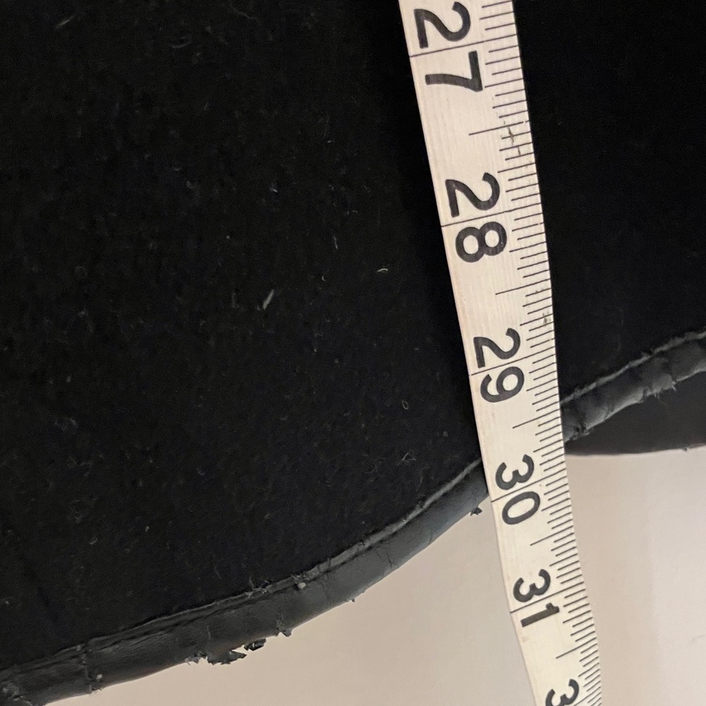 Pendleton Wool Black Hooded Pea Coat - image 7